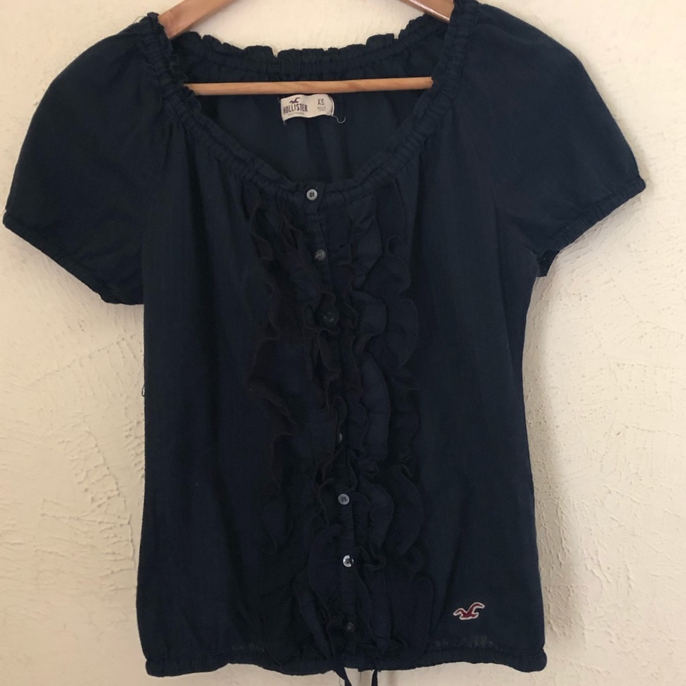 Hollister Ruffle Top